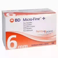 Bd Micro Fine Pen Nadeln 0 23x6 Mm 32 G 100 St