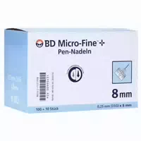 Bd Micro Fine Pen Nadeln 0,25x8 Mm 110 St