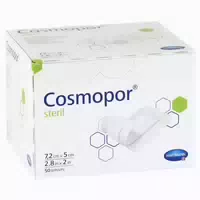 Cosmopor Steril Wundverband 5x7,2 Cm 50 St