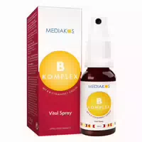 Vitamin B Komplex Mediakos Vital Spray Vegan