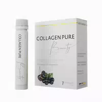 Collagen Pure Beauty 10 G Kollagen Trinkampullen Hochdosiert 28x25 Ml