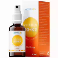 Mediakos Vitamin D3 K2 I E 60 Μg Vital Spray