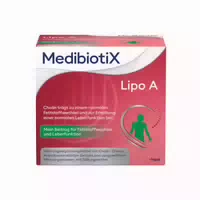 Medibiotix Lipo Aktiver Stoffwechsel & Gute Verdauung mit Darmbakterien für die Darm Leber Achse