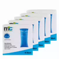 Medicalcorner24 Spuckbeutel 1,5 l Aufnahmekapazität , Latexfrei, 10 stk