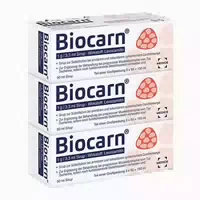 Biocarn 1g 3,3ml Sirup 3x50 ml