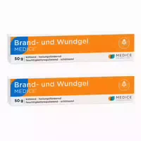 Brand und Wundgel Medice Doppelpack 2x50 g Gel