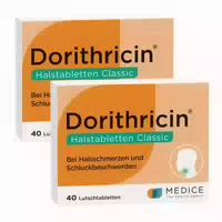 Dorithricin Halstabletten Waldbeere bei Halsschmerzen
