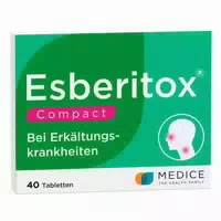 Esberitox Compact bei Erkältungskrankheiten 40 st Tabletten