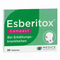Esberitox Compact Tabletten bei Erkältungskrankheiten 20 st Tabletten
