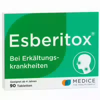 Esberitox Tabletten bei Erkältungskrankheiten 90 st Tabletten