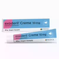 Exoderil Creme bei Pilzinfektionen der Haut 20 g Creme