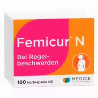 Femicur N Kapseln bei Regelbeschwerden 60 st Hartkapseln