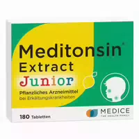 Meditonsin Extract Pflanzliche Erkältungstabletten 20 Stück