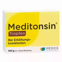 Meditonsin Tropfen 2x50 G Bei Ersten Anzeichen Einer Erkältung 2x50 G Mischung