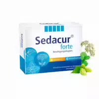 Sedacur Forte bei Einschlafstörungen & Unruhezuständen 100 st Überzogene Tabletten