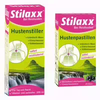Stilaxx Hustenstiller 200 Ml & Hustenpastillen 28 Stk