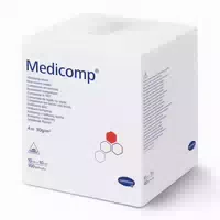 Hartmann Medicomp Unsteril 4f 10x10cm 100 Stück 100 st