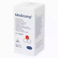 Medicomp Kompressen 5x5 Cm Unsteril 100 St Kompressen