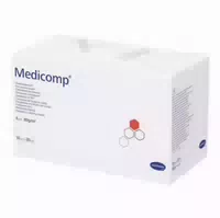 Medicomp Vlieskomp Steril 10x20 Cm 4lagi 25x2 St