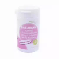 Baldrian 120 mg Passionsblume 50 mg Hopfen 50 mg