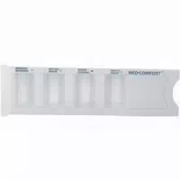 Medikamentendispenser mit Schiebeleiste 4 Kammern