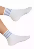 Medima Bettdinger Wärmesocke Weiß, Gr S
