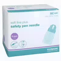 Klinion Soft Fine Plus Safety Pen Needle 30g 8mm 100 St