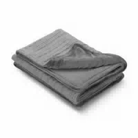 Medisana Hb 680 Heizdecke, Kuscheldecke im Strickmuster mit Abschaltautomatik