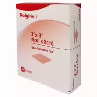 Polymem Wund Pad N Klebend 8x8 Cm