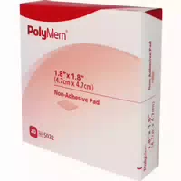 Polymem Wund Pad N Klebend 10x10 Cm 15 St