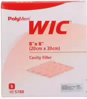 Polymem Wic Füll Pad 20 X 20 cm 5 Stück