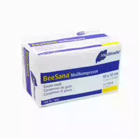 Beese Medical Unsterile Mullkompressen 12 Lagig 100 Stück 10 X 10 cm 100 P