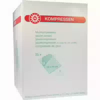 Mullkompressen 10x10 Cm Steril 8fach 1045 25x2 St Kompressen