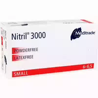 Meditrade Nitril 3000 Untersuchungshandschuhe Weiß Gr Xl