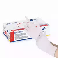 Meditrade Nitril 3000 Untersuchungshandschuhe Weiß Gr Xs 100 st