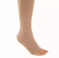 Mediven Cotton K1 Ad Kurz 7 Caramel ohne Spitze