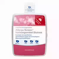 Medivere Diagnostics Allergo Screen Nahrungsmittel Bluttest