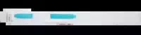 Halteband F Beinbtl Universalgr Blau Weiß 1 St