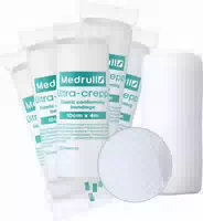 Medrull Mullbinden Set Fixierbinden Groß