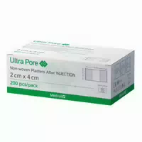 Ultra Pore Injektionspflaster Universal Pflaster Sensitiv & Weich 2x4cm, 200 Stück