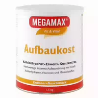 Megamax Aufbaukost Erdbeere Pulver 1 5 Kg Pulver