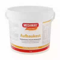 Megamax Aufbaukost Vanille Pulver