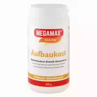 Megamax Aufbaukost Erdbeere Pulver 500 g Pulver