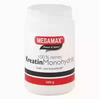 Megamax Kreatin 100 % Rein, Vegan 1000 g