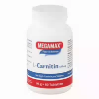 Megamax L Carnitin 500 Mg Tabletten 60 St Tabletten