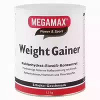Megamax Power & Sport Weight Gainer Kohlenhydrat Eiweiß Konzentrat Erdbeer Geschmack