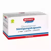 Megamax Glucomannan Sättigungskapseln 120 St