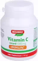 Vitamin C Retard 1000 mg Immun Megamax 100 Filmtabletten