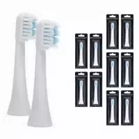 6x Megasonex Mb2 Medium Gezackt Bürstenköpfe