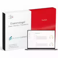 Meinlabtest Eisentest – Bluttest für zu Hause Eisen, Ferritin, Transferrin